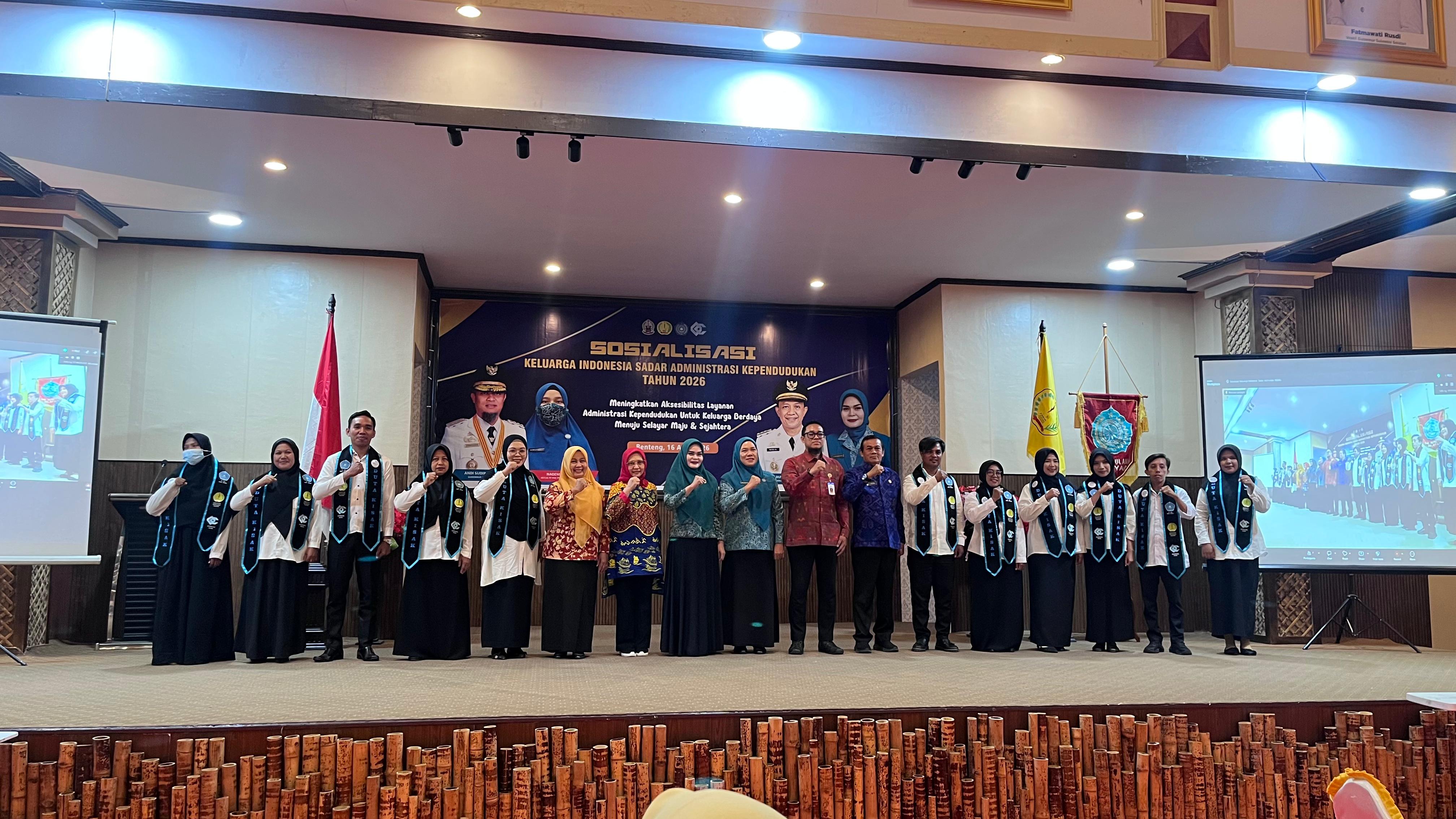 Pemkab Selayar Perkuat Gerakan Tertib Administrasi, 11 Duta KISAK Resmi Dikukuhkan